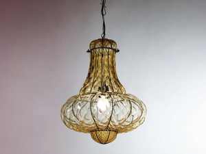 DOGE MS 118 - Murano glass pendant lamp - Ceiling lamp by Siru