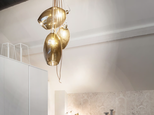 LAGOON - LED Murano glass pendant lamp - Ceiling lamp by Siru