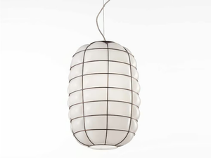LANTERNA MS438-045 - Murano glass pendant lamp - Ceiling lamp by Siru