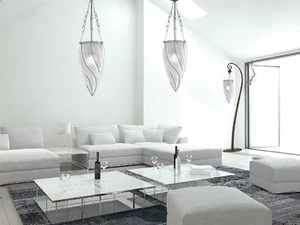 POZZO MS 119 - Murano glass pendant lamp - Ceiling lamp by Siru