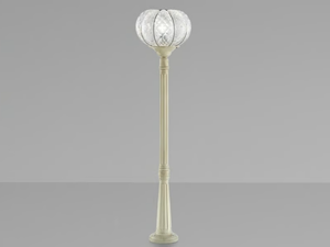 SAN STAE EP 416 - Murano glass garden lamp post - Outdoor lighting by Siru