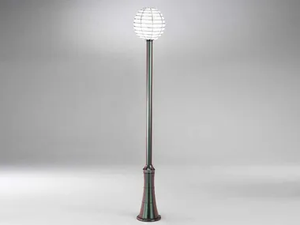 SFERA EP 361 - Murano glass garden lamp post - Outdoor lighting by Siru