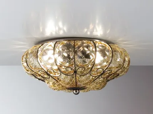 SOLE MC 170 - Murano glass ceiling lamp - Ceiling lamp by Siru