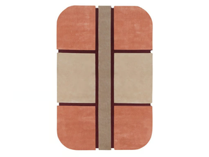 POP ONE - Wool and viscose rug with geometric shapes - Carpet by SITAP Carpet Couture Italia