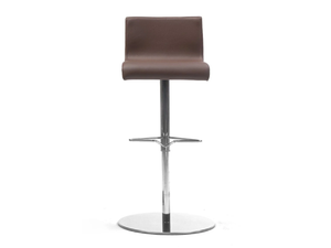 AMBA - High swivel stool with back - Stool by SITIA