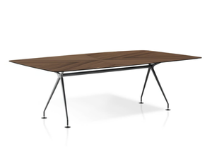 DAPPER - Rectangular walnut table - Table by SITIA