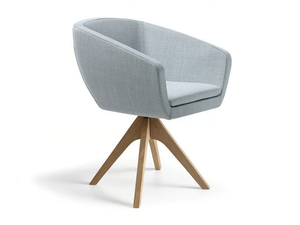 GINKGO - Swivel upholstered chair - Chair by SITIA