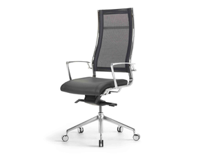 HAVANA - High-back swivel office chair with 5-Spoke base - Office Chair by SITIA