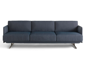 HUGÒ - 3 seater fabric sofa with removable cover - Sofa by SITIA