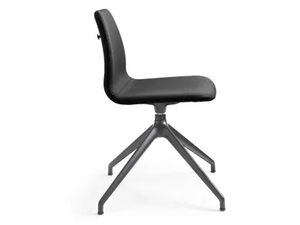 NUKI - Swivel trestle-based chair - Chair by SITIA