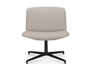 MILOS - Swivel with 4-spoke base fabric easy chair - Armchair by Sitland