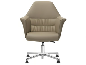OF COURSE - Swivel aluminium office chair with armrests with 4-Spoke base - Office Chair by Sitland