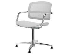 PK - With 4-spoke base chair with armrests - Chair by Sitland