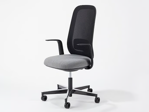 SKATE - Swivel fabric office chair with armrests - Office Chair by Sitland
