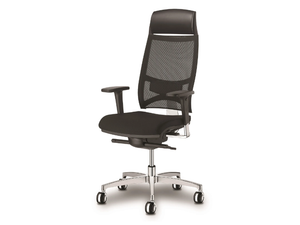 TEAM STRIKE - Executive chair with 5-spoke base with armrests - Office Chair by Sitland