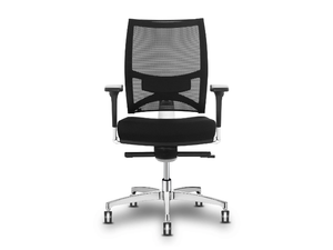 TEAM STRIKE - Mesh office chair with armrests with 5-Spoke base - Office Chair by Sitland