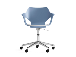 JAMILA - Office chair with castors with 5-Spoke base - Office Chair by SITLOSOPHY®
