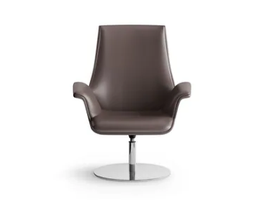 MAXIMA - Swivel reception chair with armrests - Chair by SITLOSOPHY®
