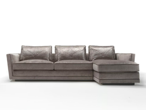 EXTRÒ - Sectional fabric sofa with chaise longue - Sofa by Siwa Soft Style