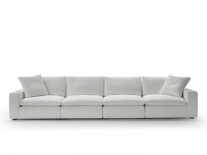 FLUFFY - Modular fabric sofa with removable cover - Sofa by Siwa Soft Style