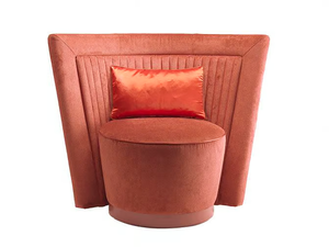 LAYLA - Swivel leather armchair - Armchair by Siwa Soft Style