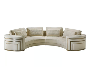 OCEAN - Curved fabric sofa - Sofa by Siwa Soft Style