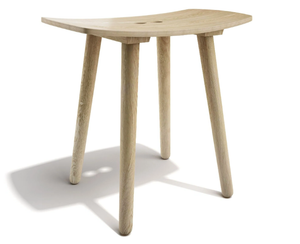 PAUL - Low wooden stool - Stool by Sixay furniture