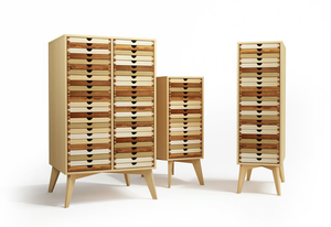 SIXTEMATIC 2 - Solid wood chest of drawers - drawer by Sixay furniture