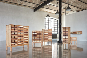 SIXtematic HIGH CHEST - Wooden office drawer unit - drawer by Sixay furniture