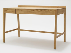THEO DESK - Rectangular solid wood writing desk with drawers - Desk by Sixay furniture