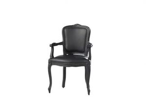 LOUIS - Coated foam chair with armrests - Chair by SIXINCH
