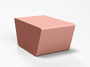 PROJECT D - Low coated foam coffee table - Side table by SIXINCH