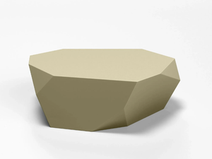 ROCK - Low coated foam coffee table - Side table by SIXINCH