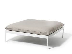 BÖNAN - Square Sunbrella® garden footstool - Pouf by Skargaarden