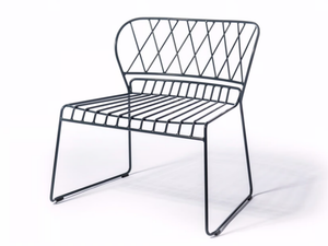 RESÖ - Garden steel easy chair - Armchair by Skargaarden