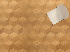YLES HEXAGON NATURAL - Wooden parquet - Wood flooring by Skema