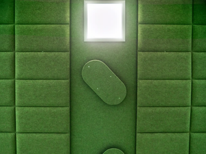 ECODESK - Polyester fibre Acoustic wall panel - Paneling by Slalom