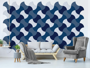 FELT SHAPE - Fabric Acoustic wall panel - Paneling by Slalom