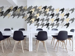 LE PIED DE POULE - Acoustic wall panel - Paneling by Slalom
