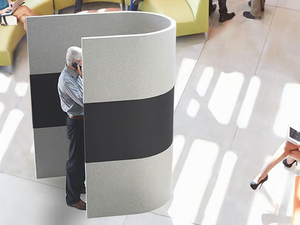 PHONE BOOTH ROUND - Acoustic phone booth - Booth by Slalom