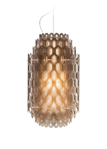 CHANTAL - Cristalflex® and Lentiflex® LED pendant lamp - Ceiling lamp by Slamp