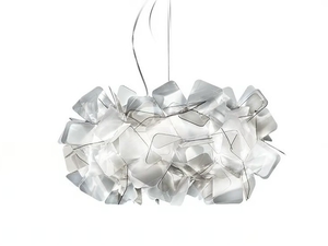 CLIZIA FUMÉ SMALL - LED Cristalflex® pendant lamp - Ceiling lamp by Slamp