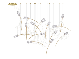 TULIP FREE STANDING - LED Lentiflex® pendant lamp - Ceiling lamp by Slamp