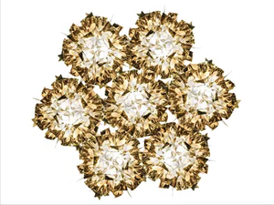 VELI 7 GOLD - LED Goldflex® pendant lamp - Ceiling lamp by Slamp