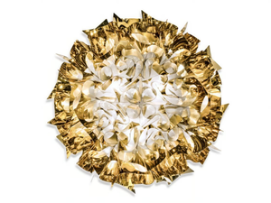 VELI LARGE GOLD - Goldflex® wall lamp / ceiling lamp - Wall lamp by Slamp