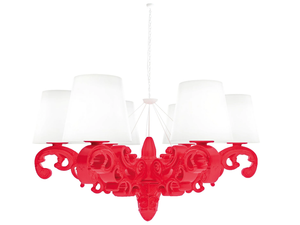 CROWN OF LOVE - Polyethylene chandelier - Ceiling lamp by SLIDE