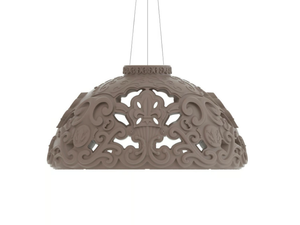 DAME OF LOVE - Polyethylene pendant lamp - Ceiling lamp by SLIDE