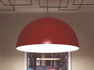 ELIOS - Fiberglass pendant lamp - Ceiling lamp by SLIDE