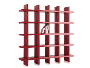 MY BOOK - Open polyethylene bookcase - Cabinet by SLIDE