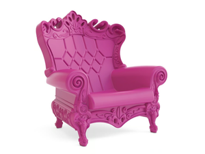 QUEEN OF LOVE - Tufted polyethylene armchair - Armchair by SLIDE
